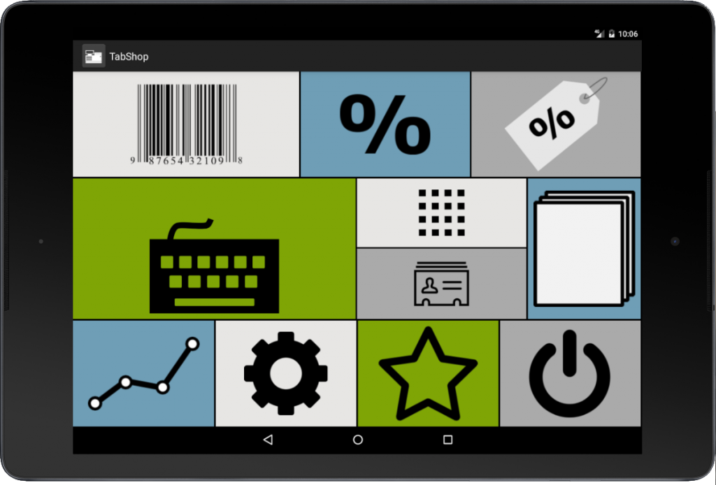 TabShop free Android Point of Sale