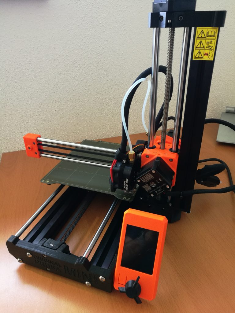 Finished assembly of my Original Prusa MINI printer